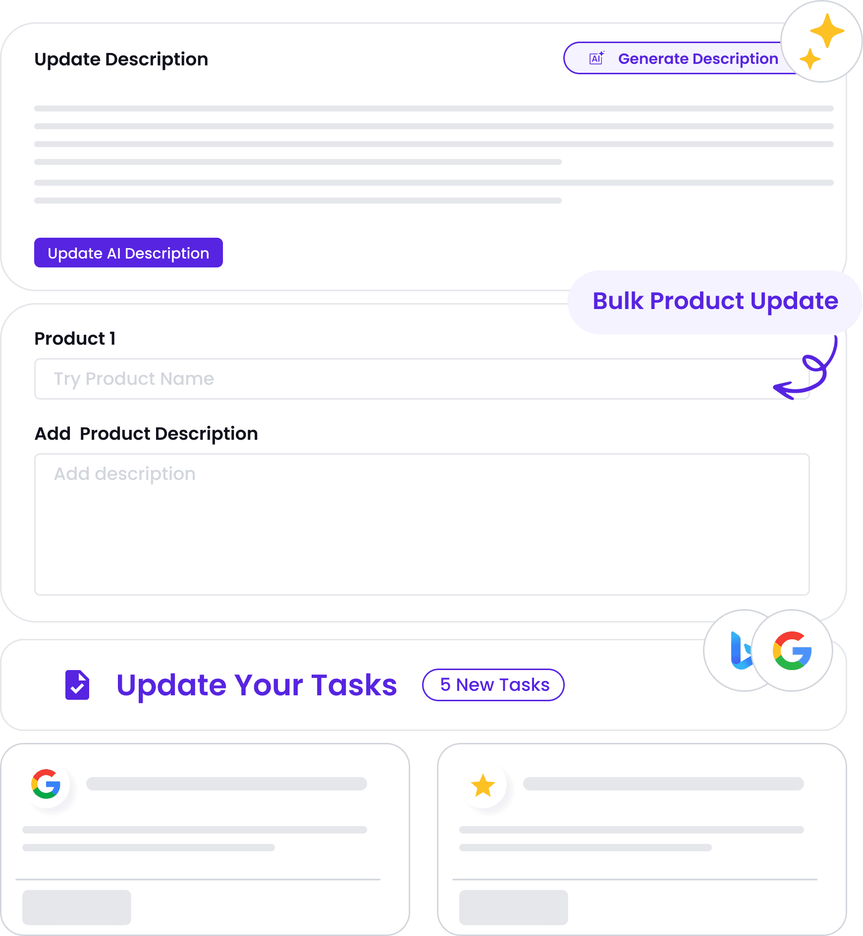 Listing, Reviews, Sentiment Management & Rank Tracker