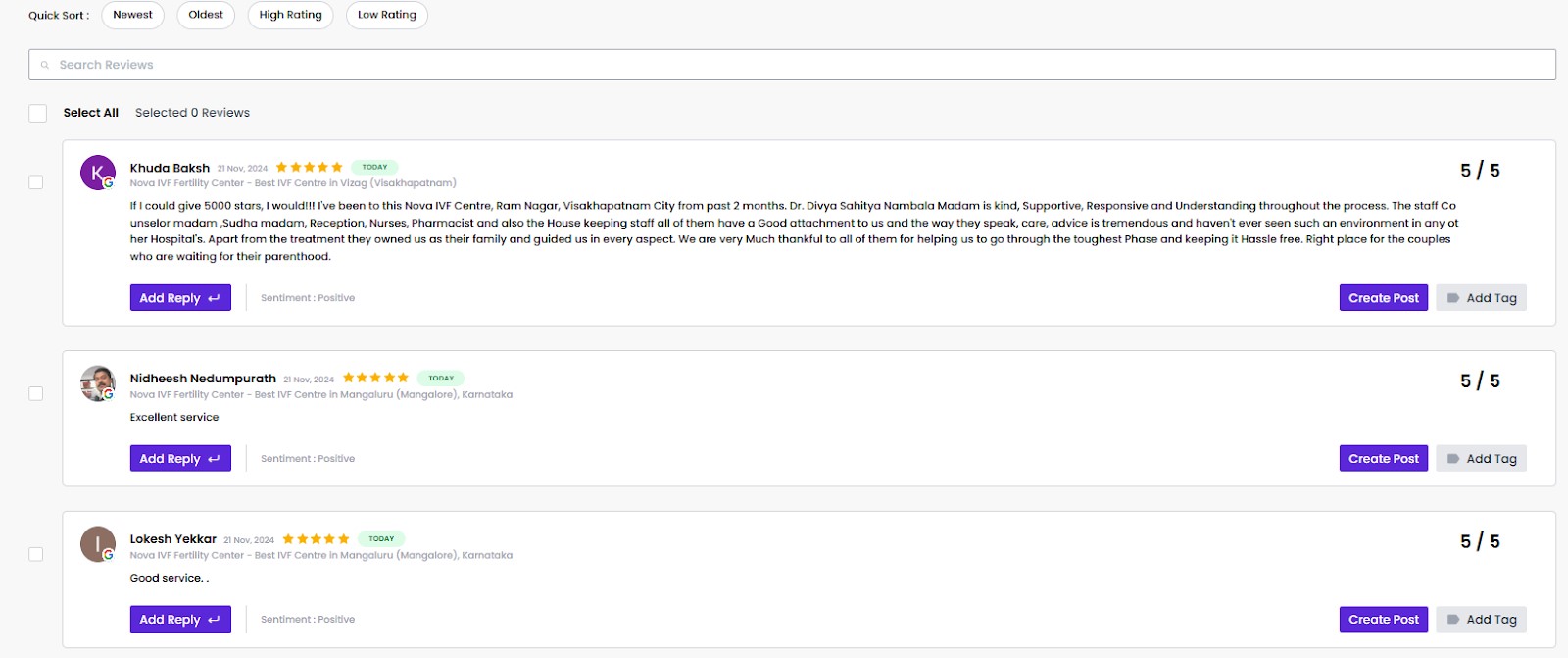 With Rightchoice, you can turn Customer Testimonials into Creative Posts